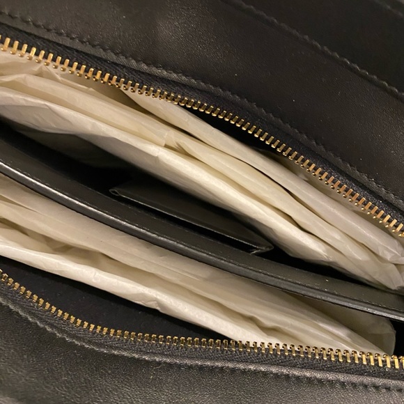 YSL Black Smooth Leather Small East Side Tote Bag - Picture 6 of 10